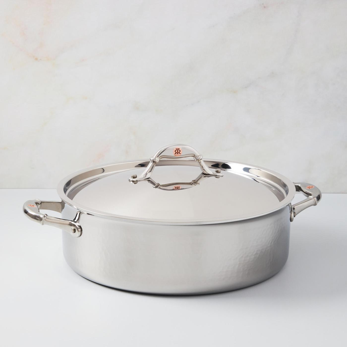 Ruffoni Symphonia Prima Covered Braiser, Multiple Sizes