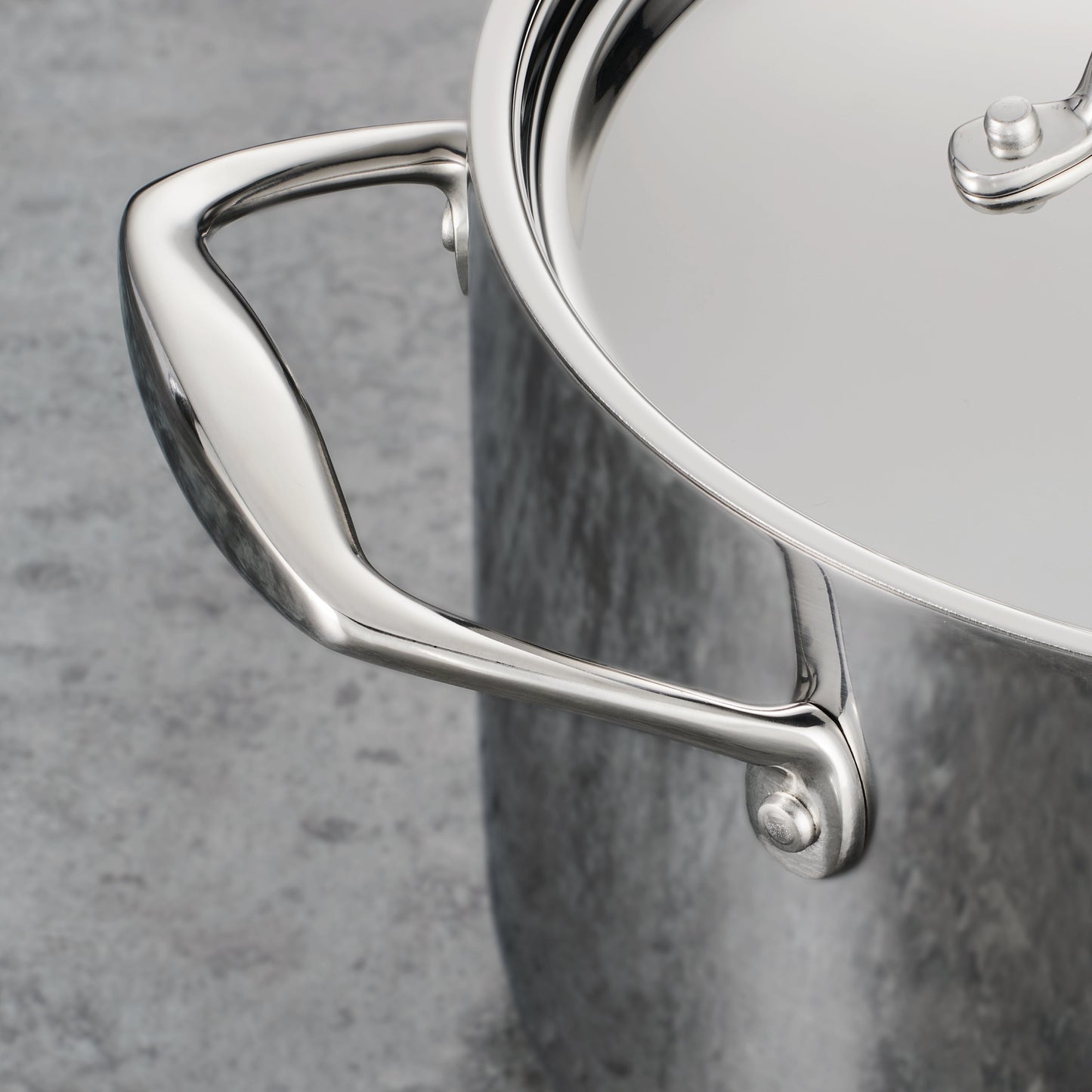 Tramontina Signature 3 Qt Tri-Ply Clad Stainless Steel Covered Deep Saute Pan