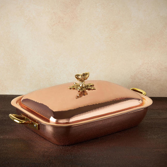 Ruffoni Historia Decor Rectangular Covered Roaster