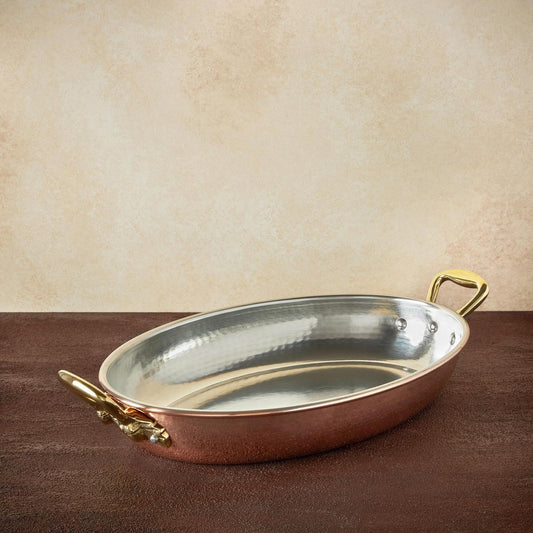 Ruffoni Historia Decor Oval Low Open Roaster