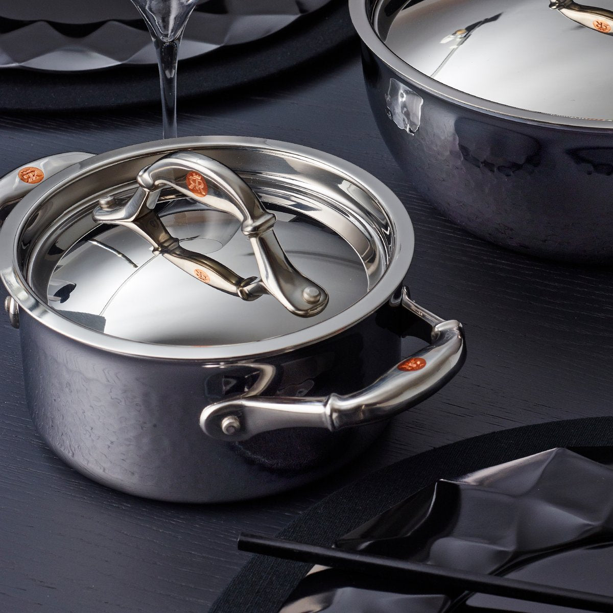 Ruffoni Symphonia Prima Covered Braiser, Multiple Sizes